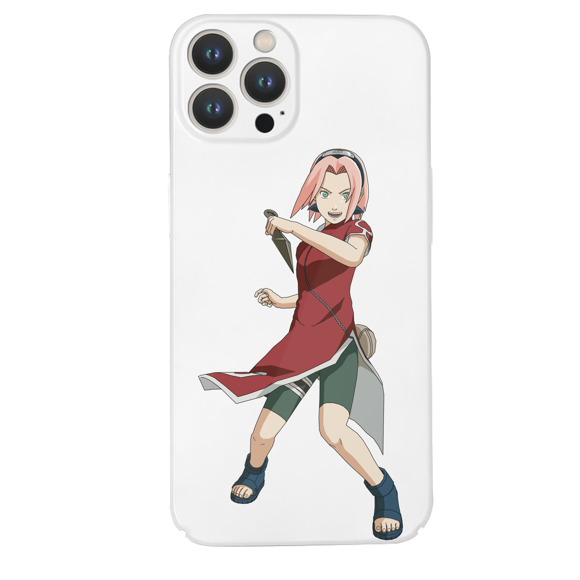 （画像用） NARUTO -ナルト- 春野サクラ Haruno Sakura 【iPhone 14シリーズ対応】ハードケース
